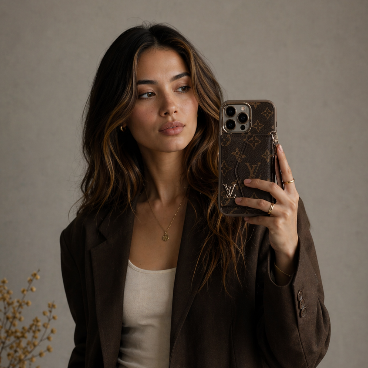 Luxury Case - Includes Exclusive Wallet for iPhone