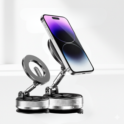 Foldable 360° Rotating Magnetic Suction Mount