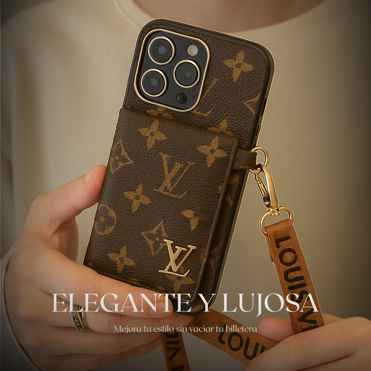 Luxury Case - Includes Exclusive Wallet for iPhone