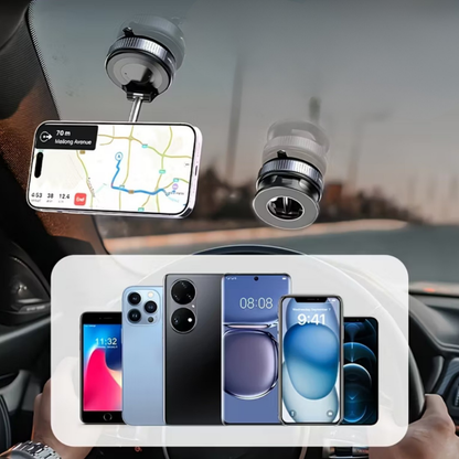 Foldable 360° Rotating Magnetic Suction Mount