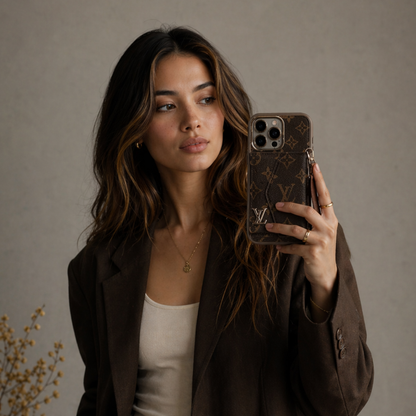 Luxury Case - Includes Exclusive Wallet for iPhone