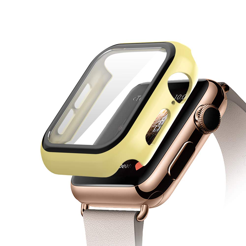 Apple Watch Full Screen Protector with Tempered Glass