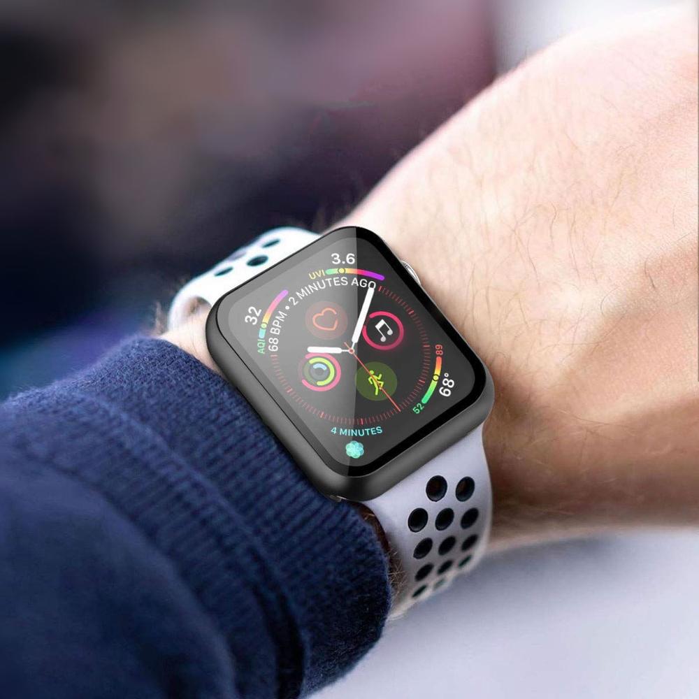 Apple Watch Full Screen Protector with Tempered Glass