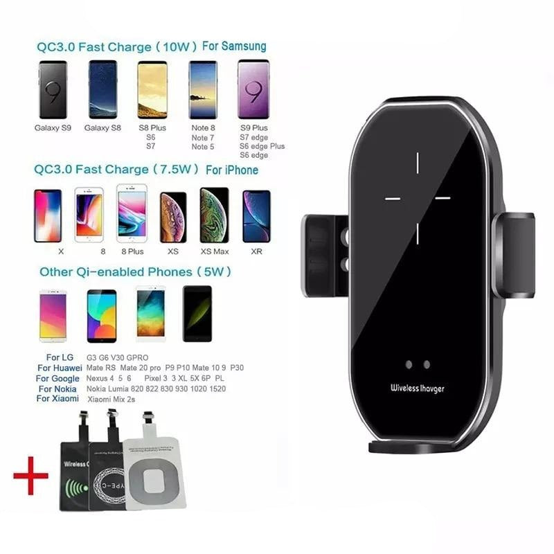 Vehicle Wireless Charging Mount