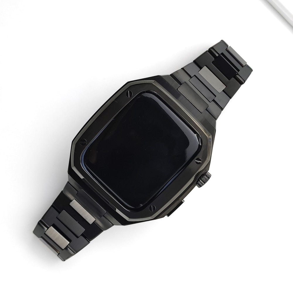 Royal ™ Metal series - Strap + protector for Apple Watch