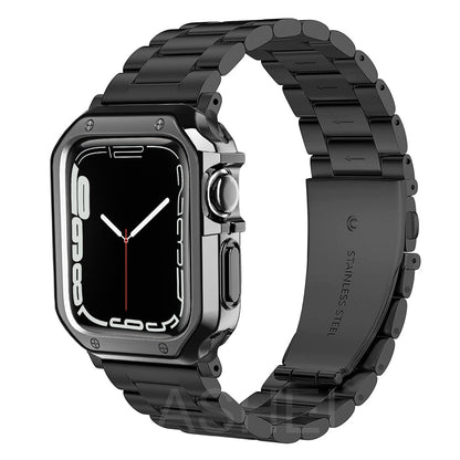 Royal ™ Metal series - Strap + protector for Apple Watch