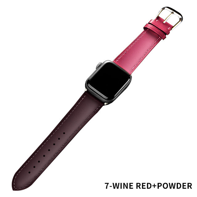 Leather strap for Apple Watch