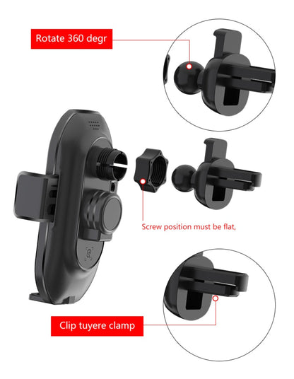 Vehicle Wireless Charging Mount